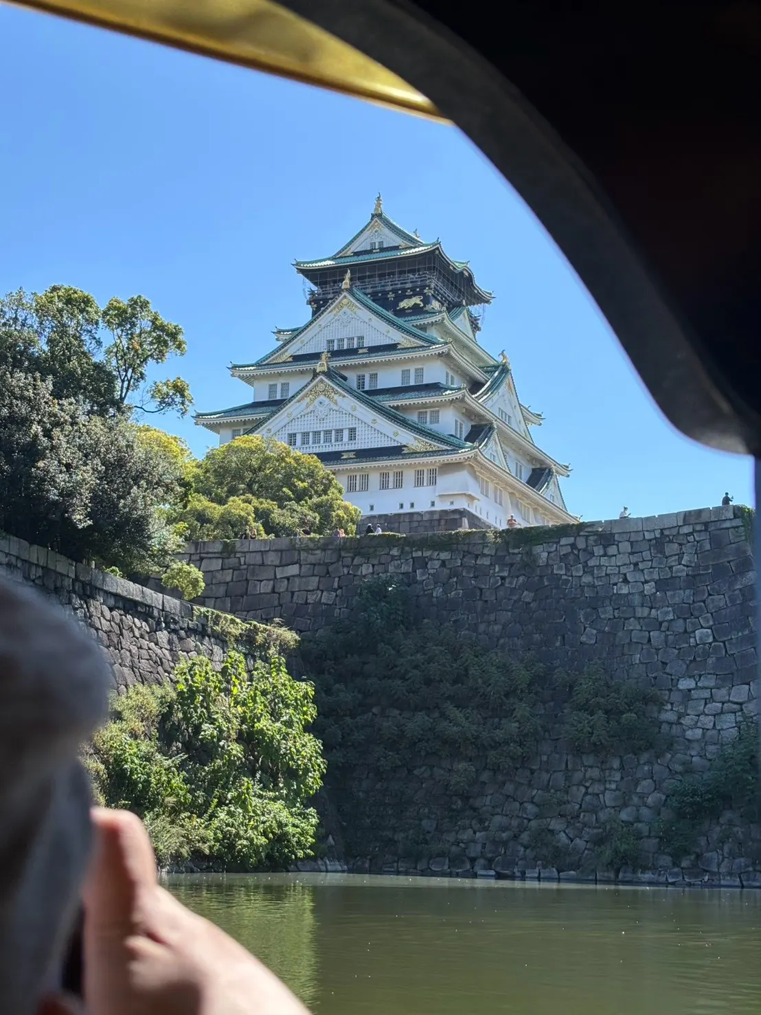 船上看天守